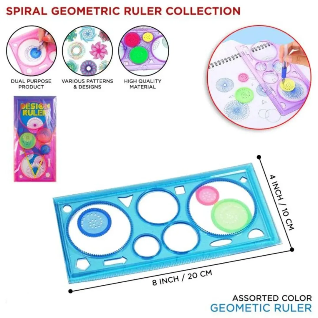 Spiral Design Ruler